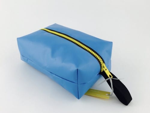 box wash bag blue