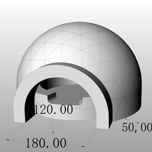 inflatable igloo design