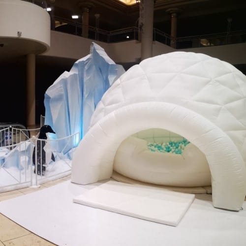 inflatable igloo